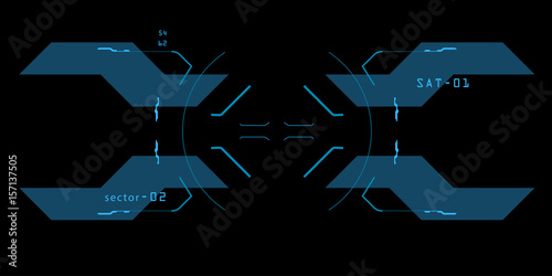 Target element of the interface.