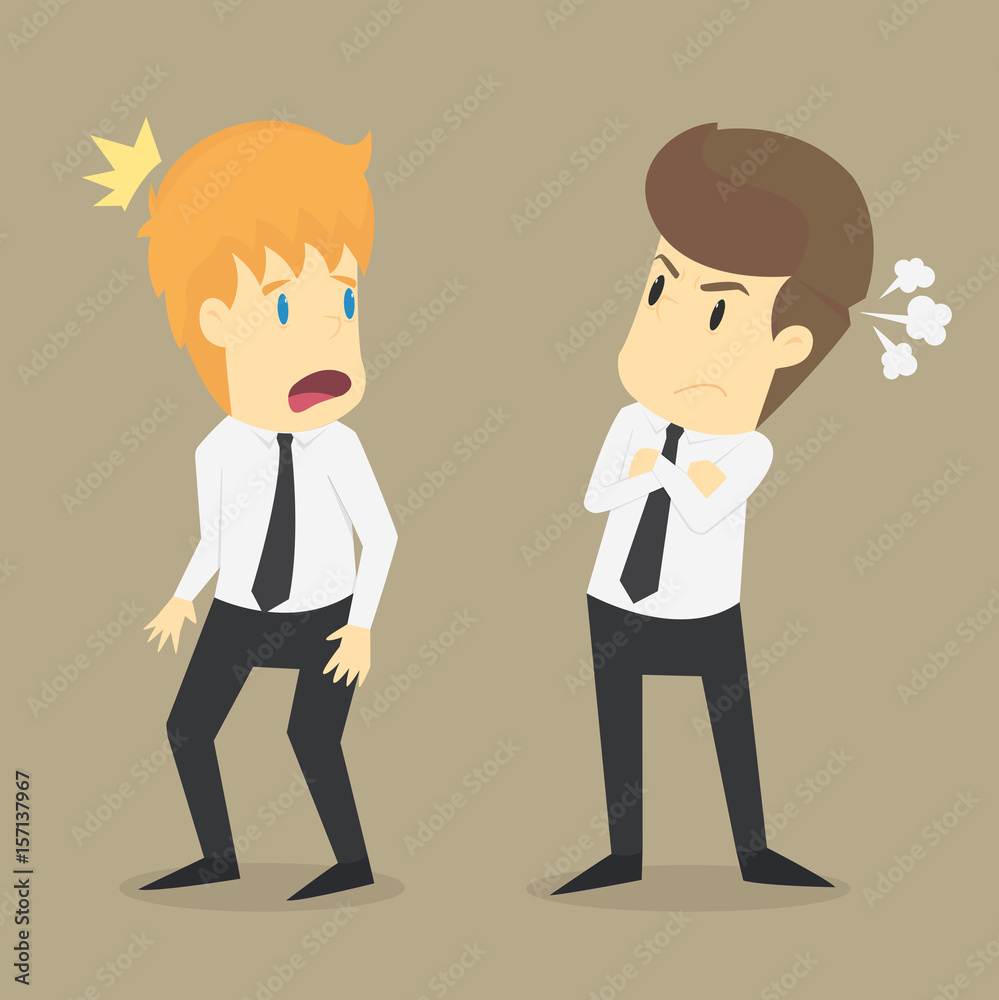 businessman angry that colleagues came to work late businessman angry that colleagues came to work late
