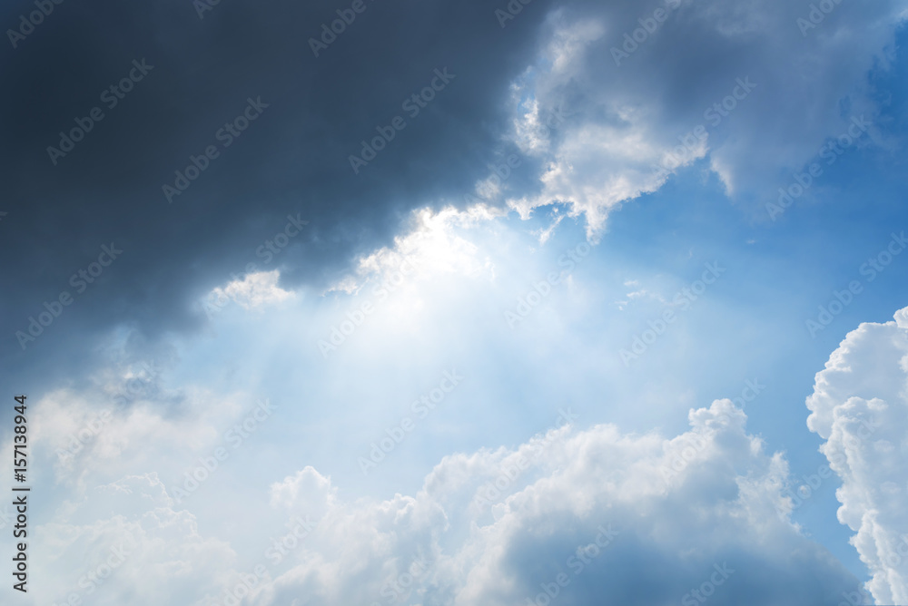 clouds on blue sky background clouds on blue sky background