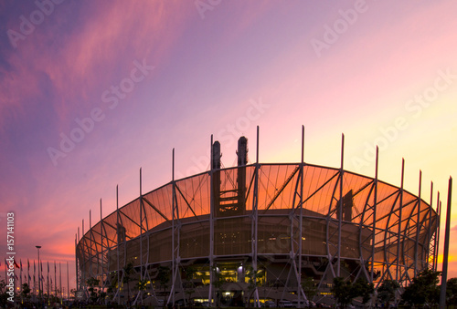 Structure football field