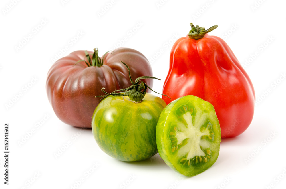 Verschiedene Tomaten Verschiedene Tomaten