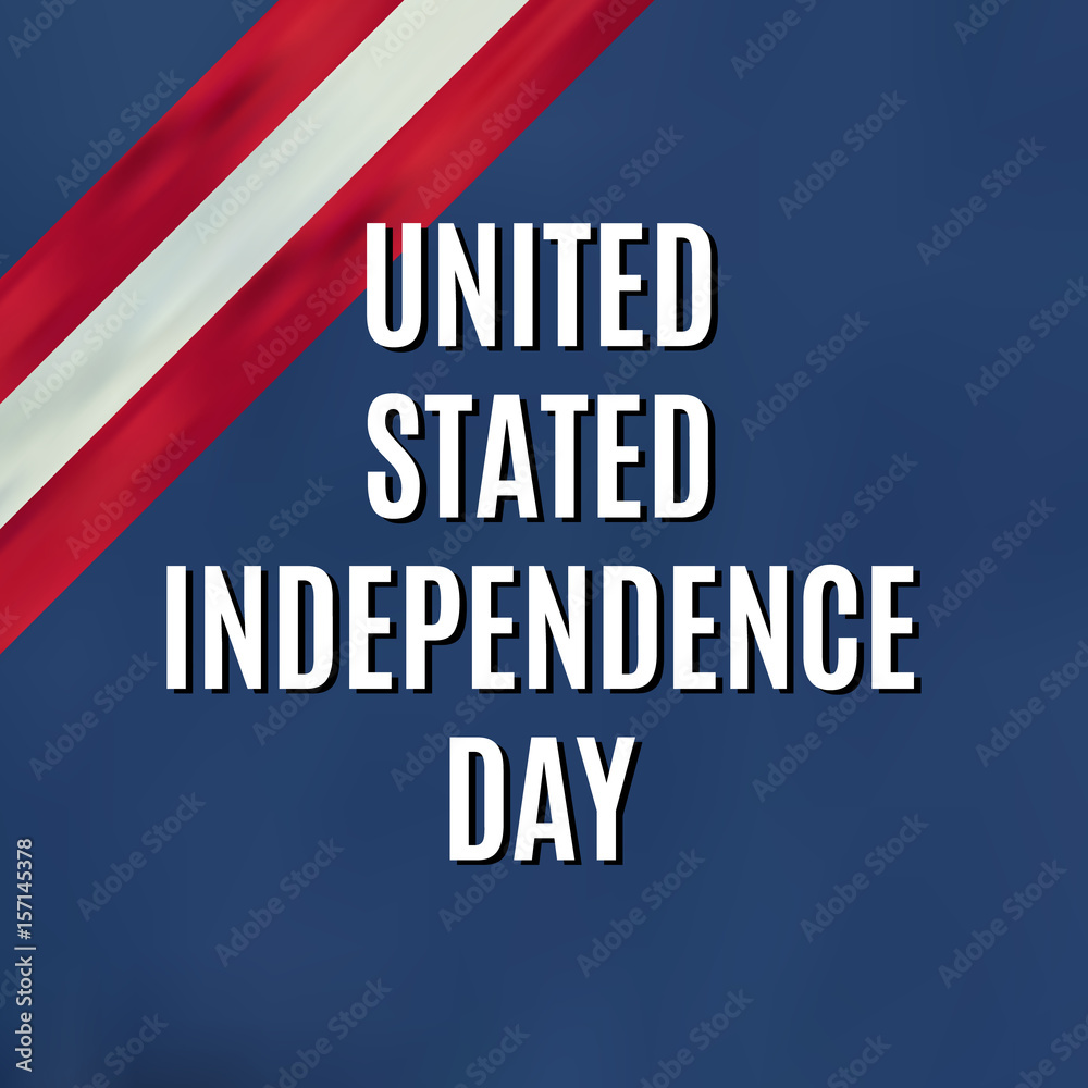 Obraz premium 4th of july american independence day