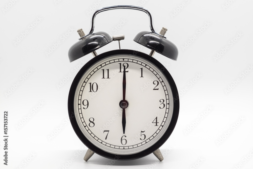 Black alarm clock Black alarm clock