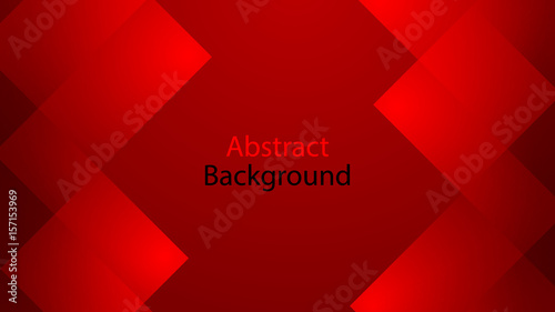 Red color and black color background abstract art vector