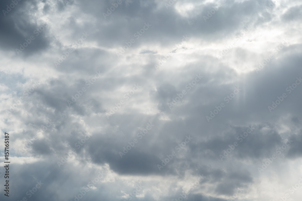 Sky clouds, sky with clouds and sun