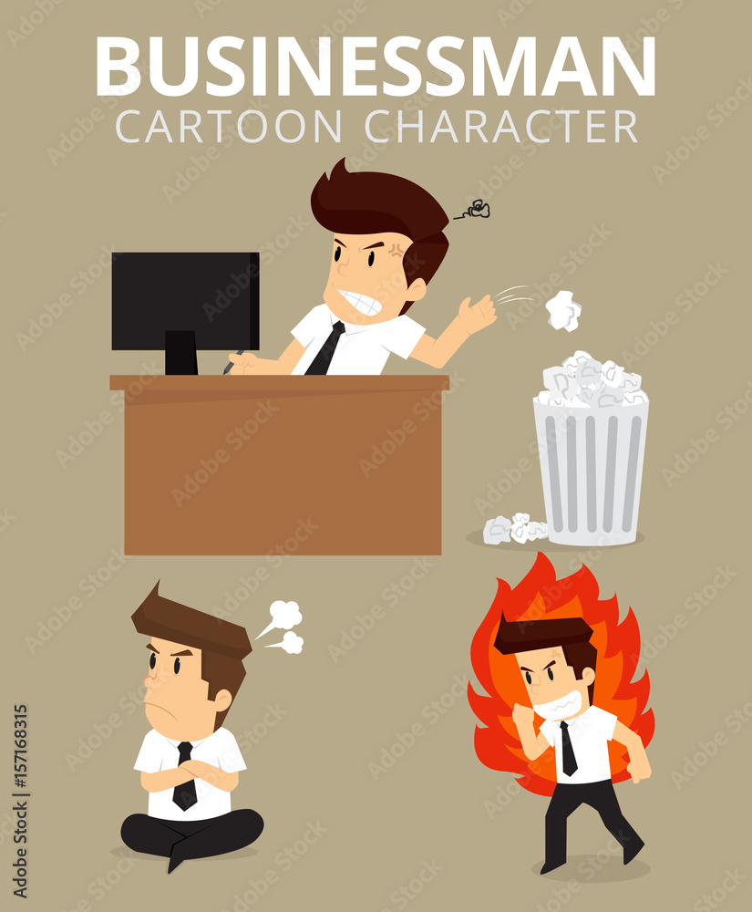 Set,Businessman Character Set,Businessman Character
