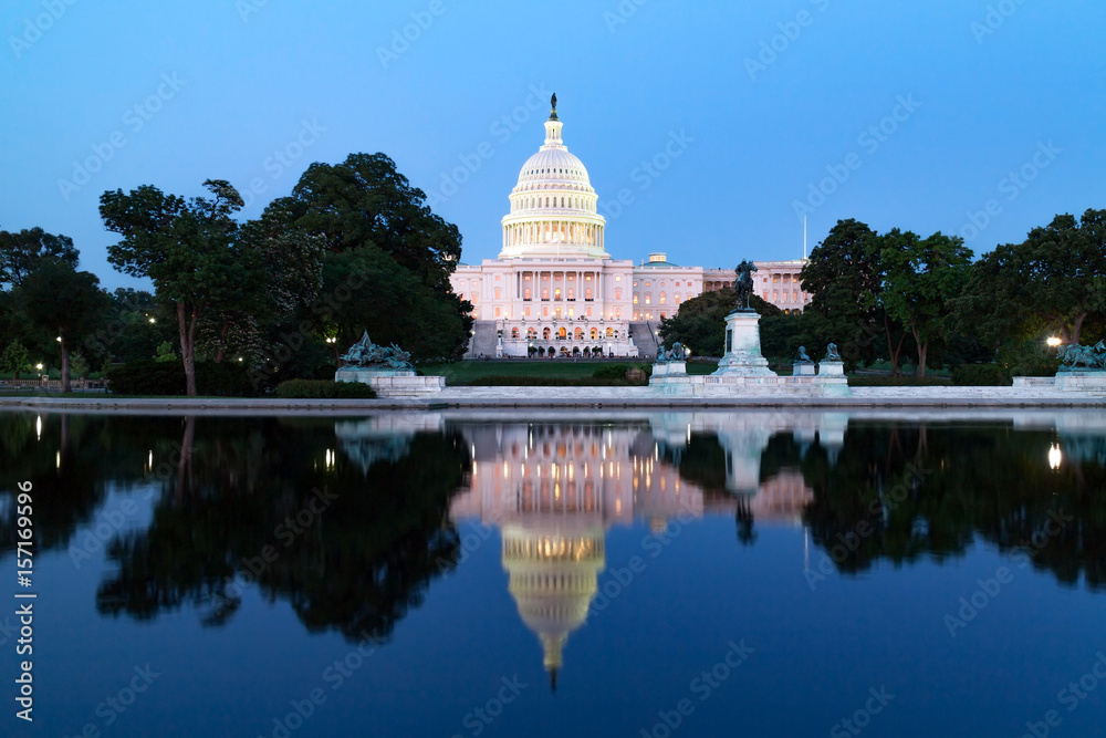 Obraz premium The United Statues Capitol Building, Washington DC, USA.