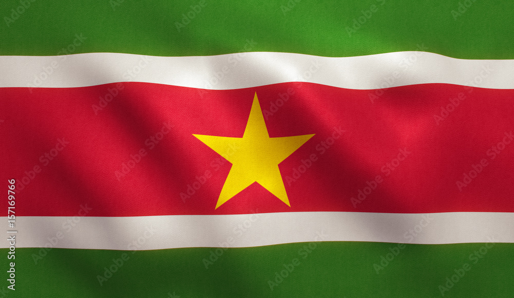 Suriname Flag Suriname Flag