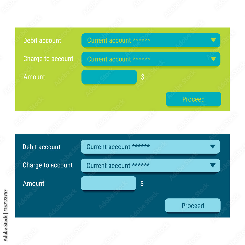 Payments between own accounts. Web form. Payments between own accounts. Web form.