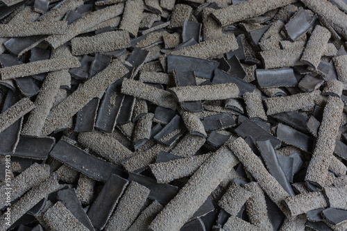 Slag flux after welding from submerge arc weld process