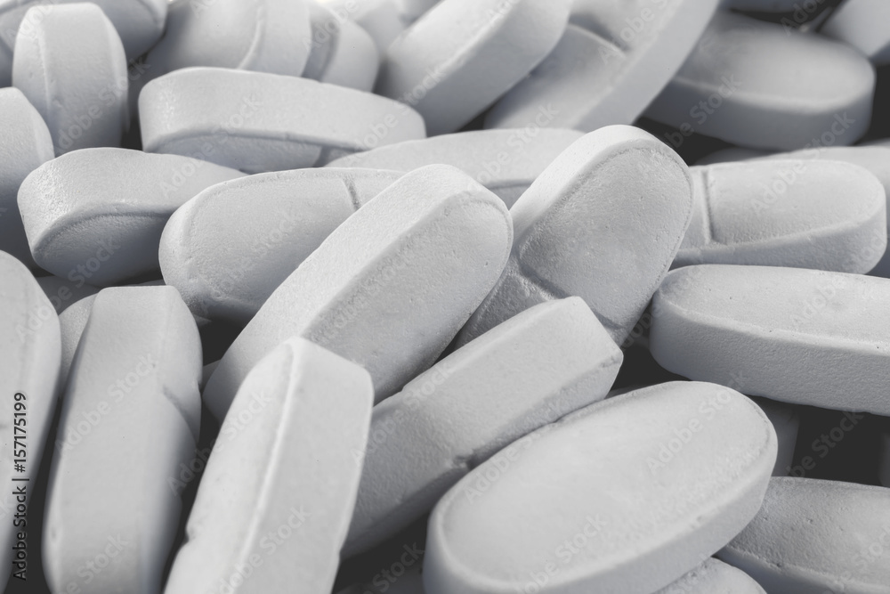 Obraz premium Pills as background