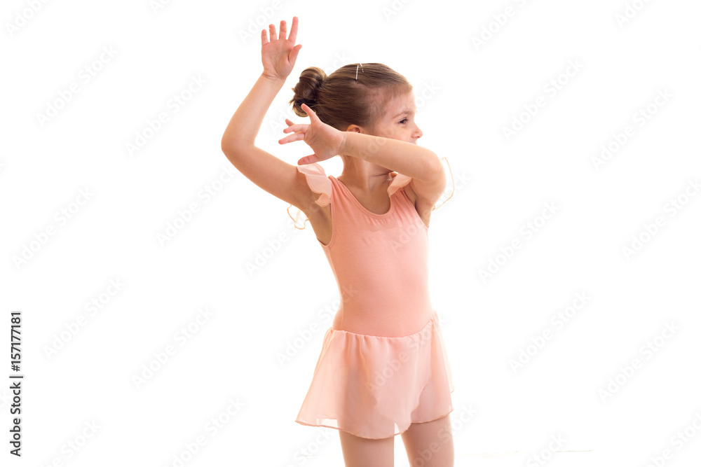 Little girl dancing Little girl dancing