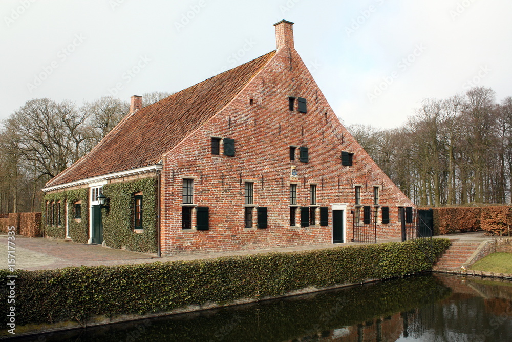 The Treasure House ia by building of the Menkemaborg in Uithuizen. The Netherlands