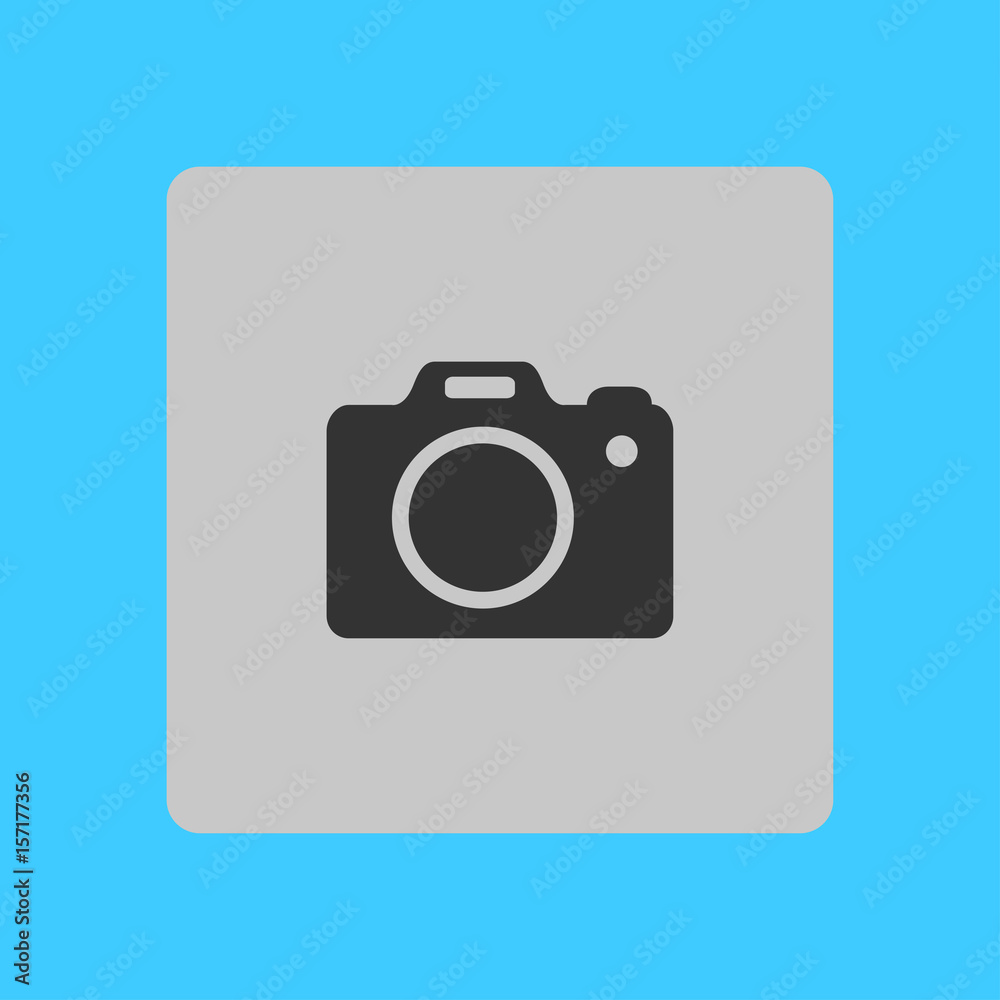 Photo camera symbol. DSLR camera sign icon. Digital camera. Flat design style. Photo camera symbol. DSLR camera sign icon. Digital camera. Flat design style.