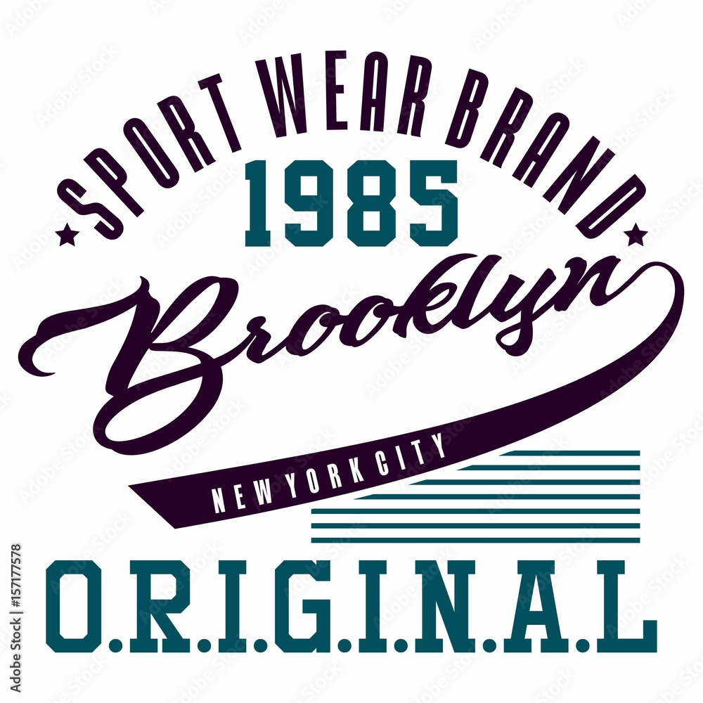 design brooklyn original for t-shirts