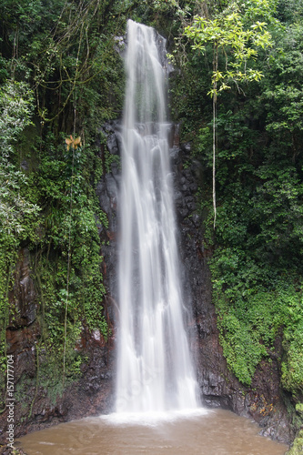 Wasserfall Sao Nicolau  Sao Tome und Principe  Afrika