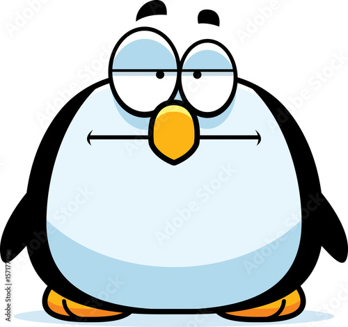 Bored Little Penguin