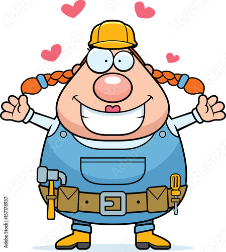 Construction Worker Hug