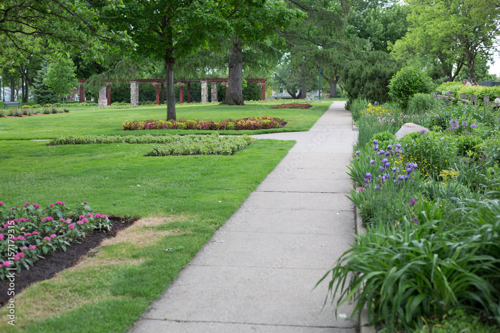 Obraz premium garden park