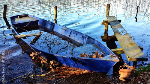 Altes Ruderboot