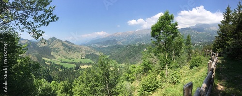 Panorama della Val Seriana photo