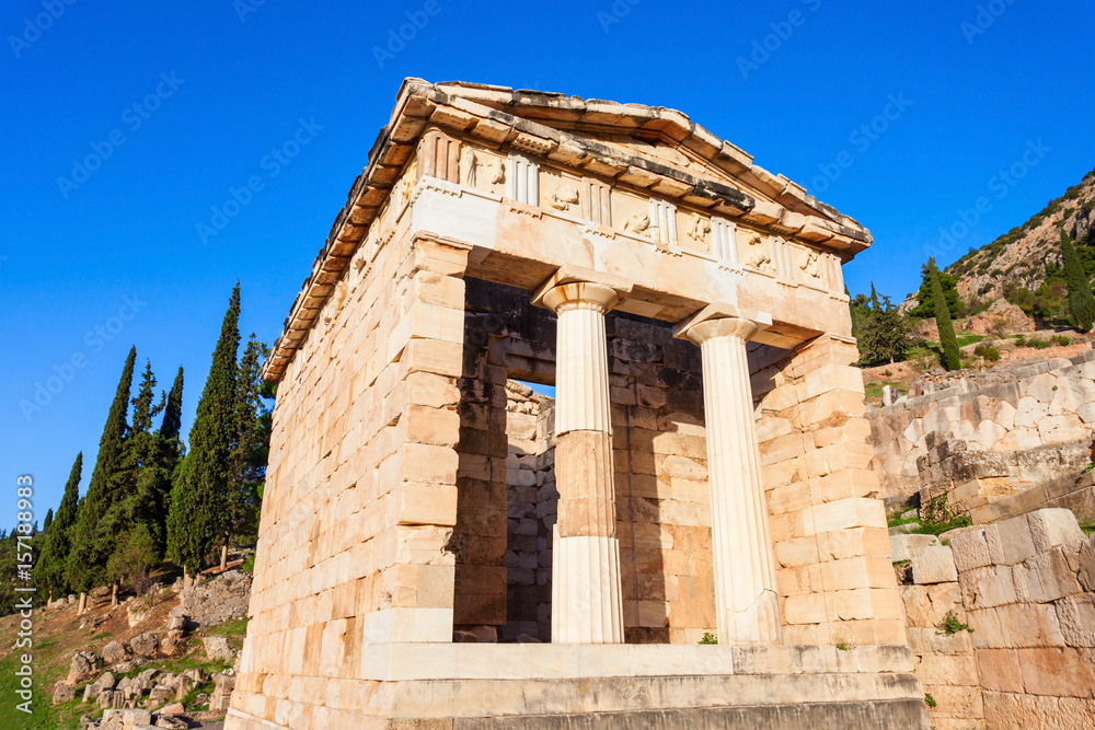 Delphi ancient sanctuary, Greece