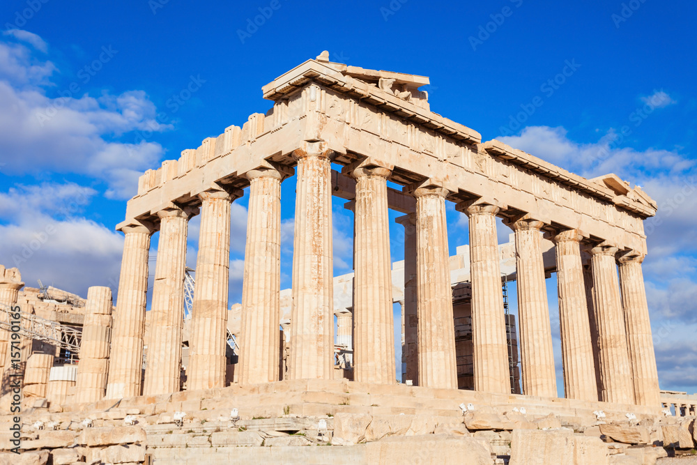 Parthenon Temple in Athens