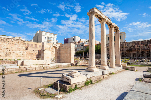 Hadrian's Library in Athens