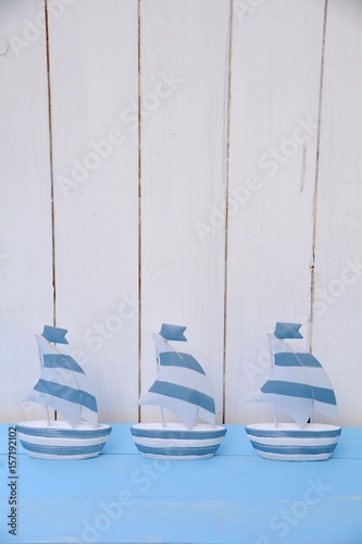 Grußkarte - Segelboote