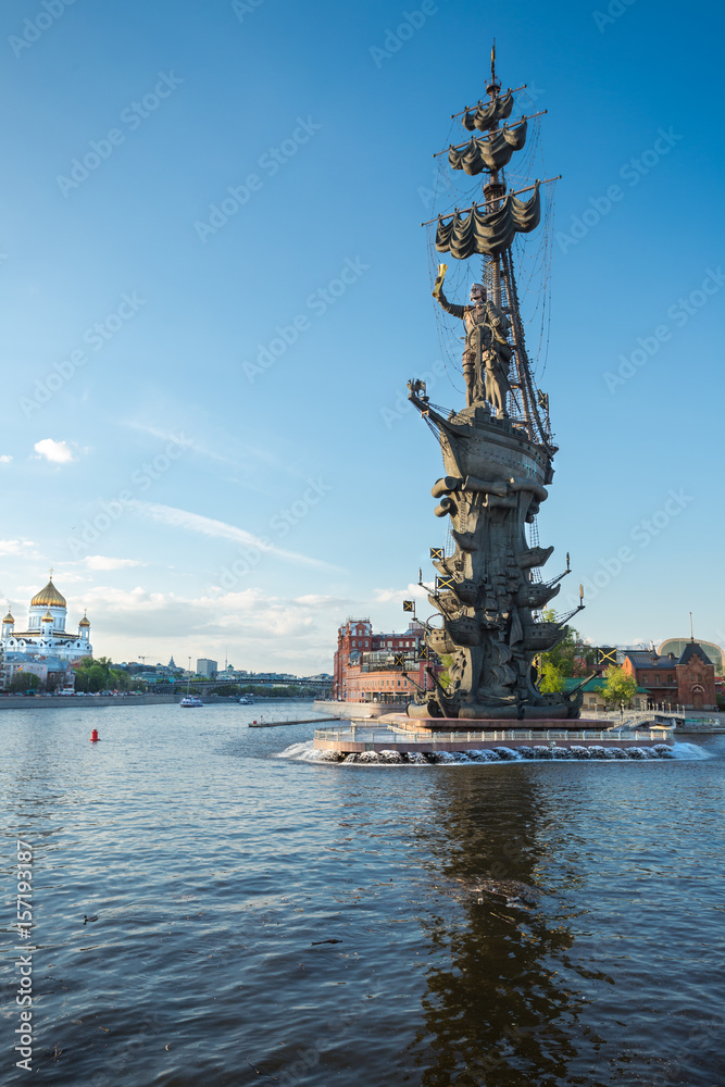 Monument to Peter I in Moscow