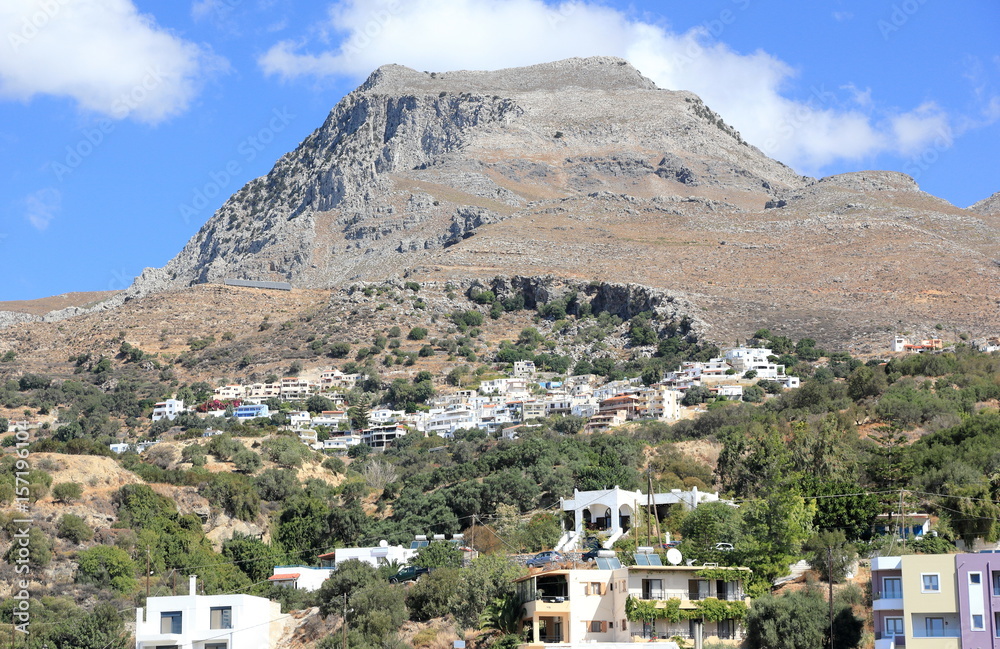 View of Plakias. Crete, Greece.