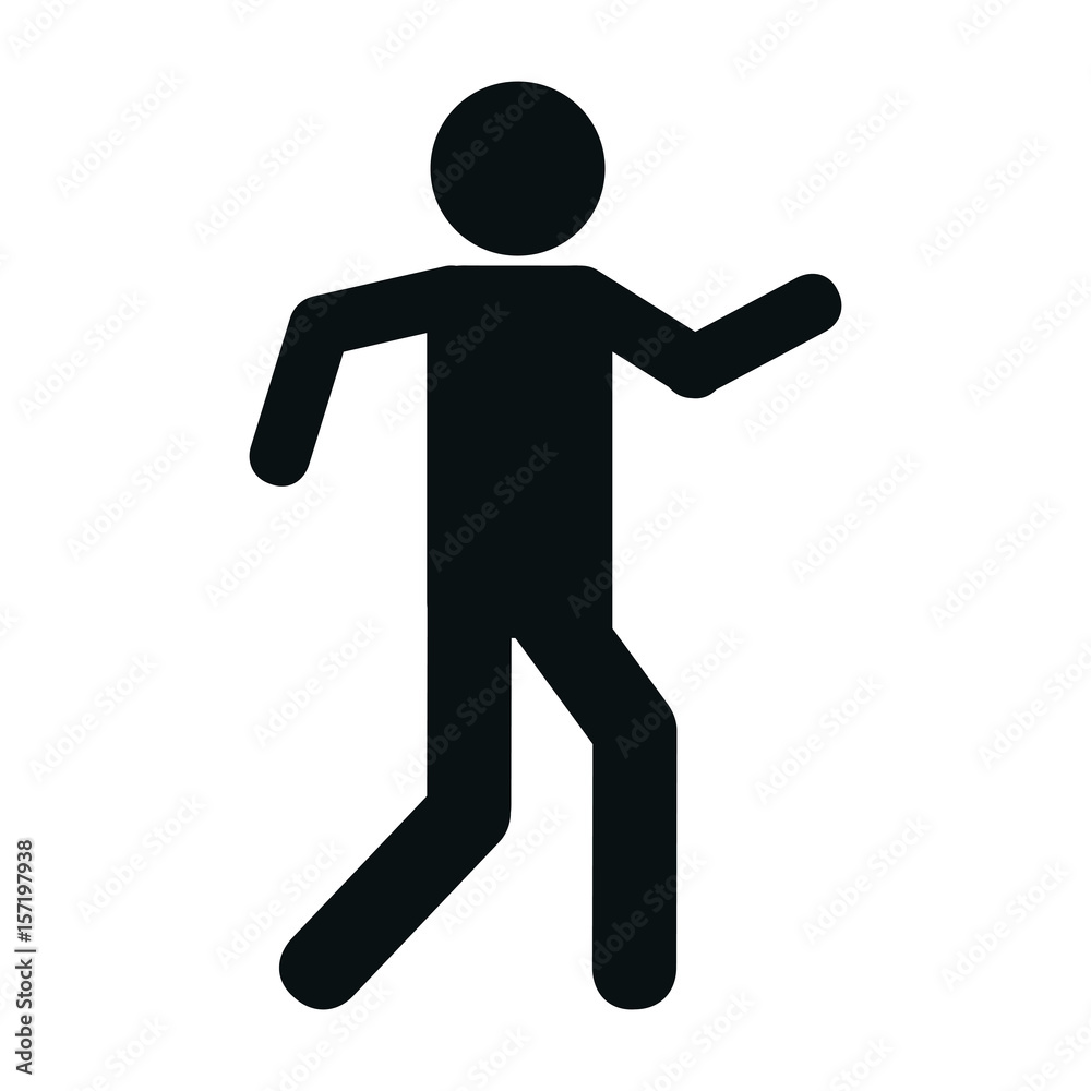 pictogram man icon over white background. vector illustration pictogram man icon over white background. vector illustration