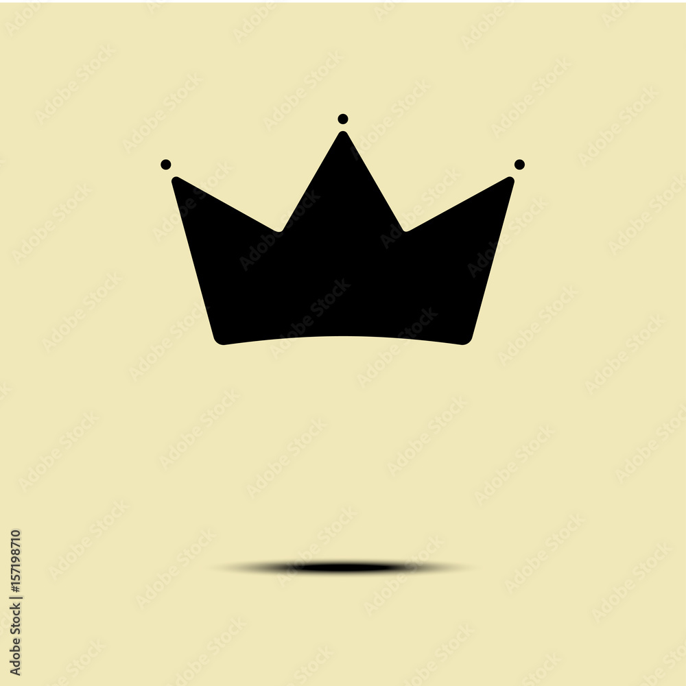 vintage crown logo template