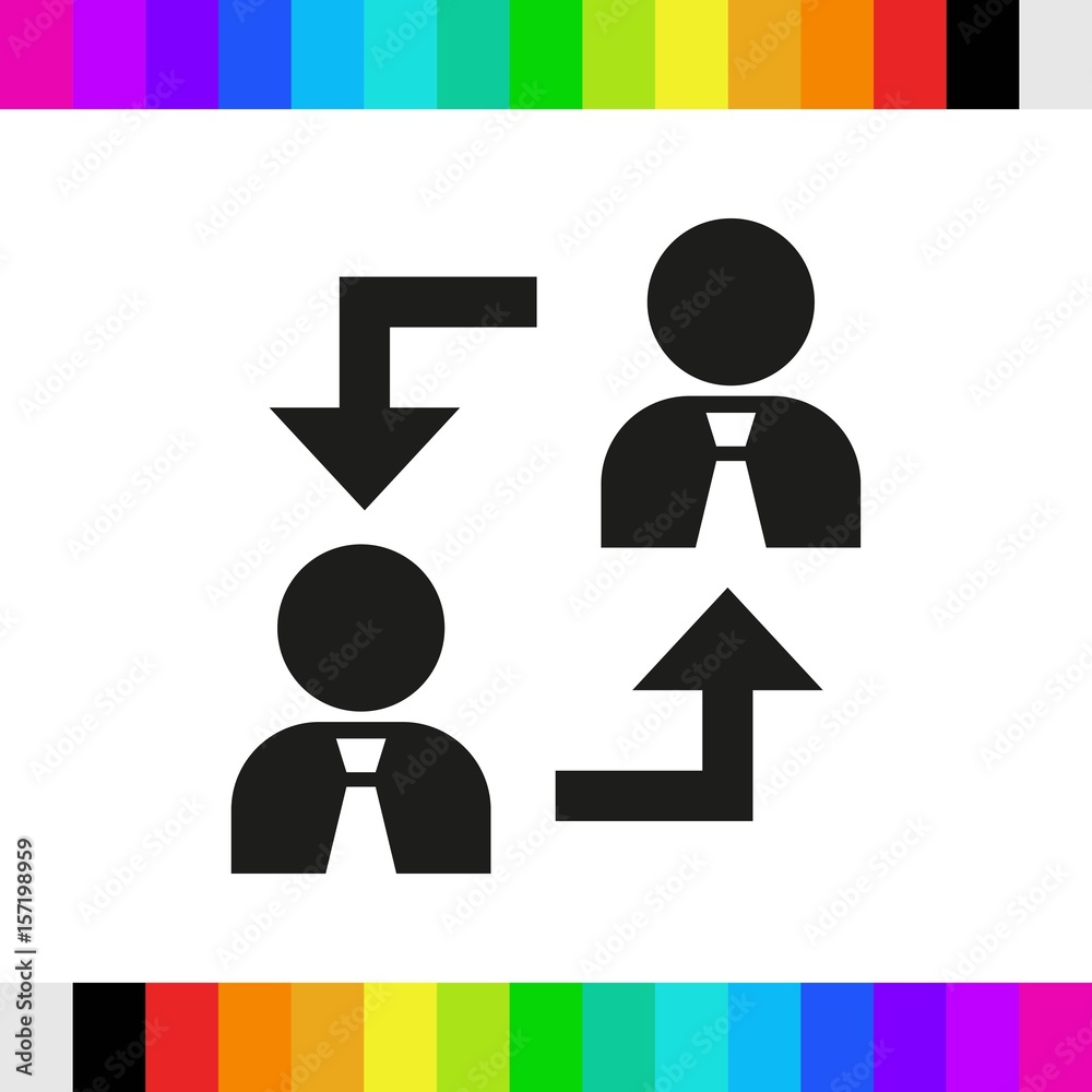 Business people team crowdy walk silhouette concept businesspeople group human resources over world map background vector icon Business people team crowdy walk silhouette concept businesspeople group human resources over world map background vector icon