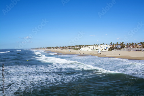 Shore of Huntington Beach