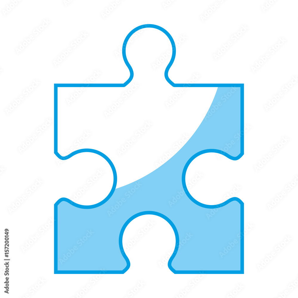 jigsaw puzzle icon over white background. vector illustration jigsaw puzzle icon over white background. vector illustration