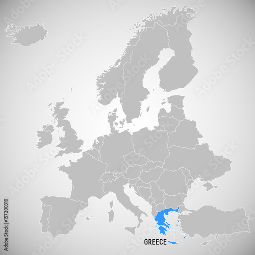 Greece - map