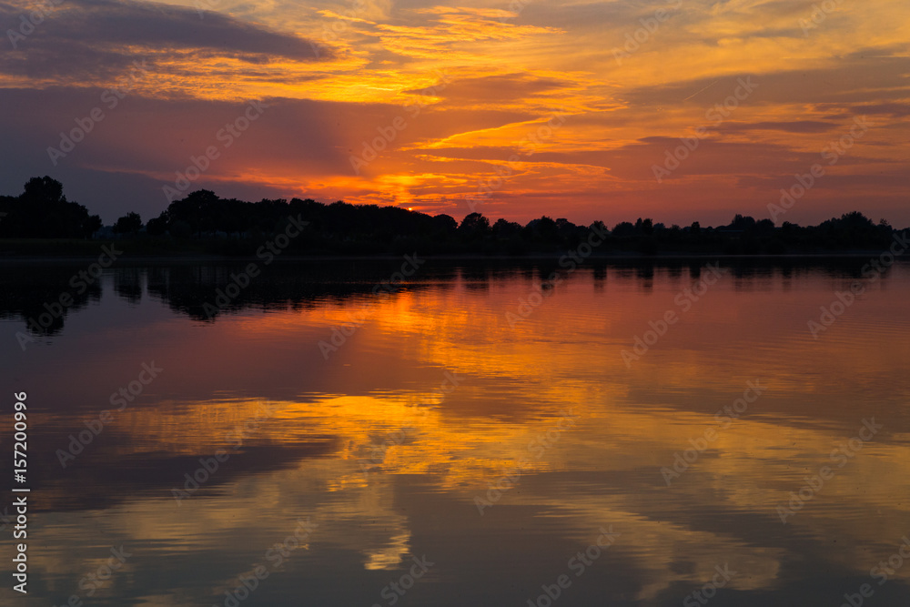 Sonnenuntergang Xanten