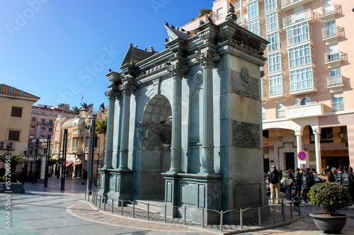Triumphal arch, Plaza de los Reyes, main square, Ceuta