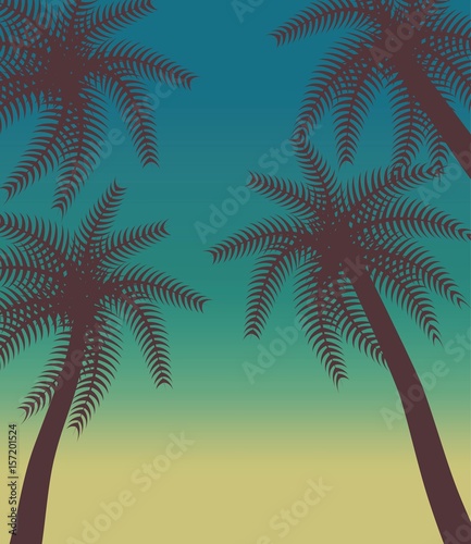 beach background. colorful design vector illustration icon