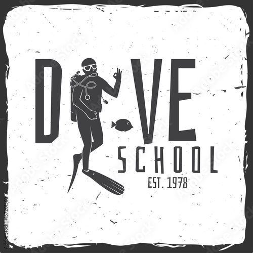 Scuba diving school.