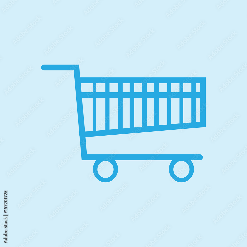Flat icon of shopping chart. Add a product to the cart. Flat icon of shopping chart. Add a product to the cart.