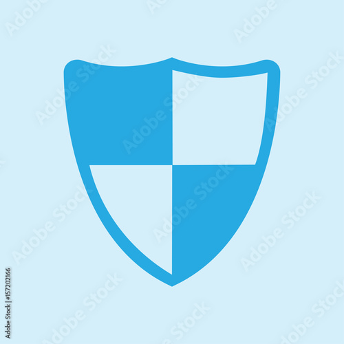 Shield icon. Protection concept.  Software designed to detect and destroy computer viruses.