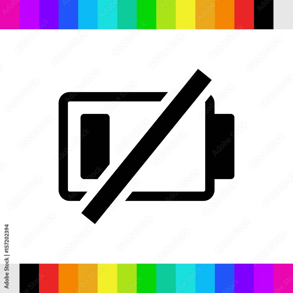 battery vector icon stock vector illustration flat design battery vector icon stock vector illustration flat design