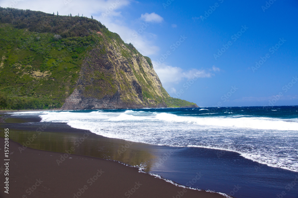Black Sand Beach Hawaii
