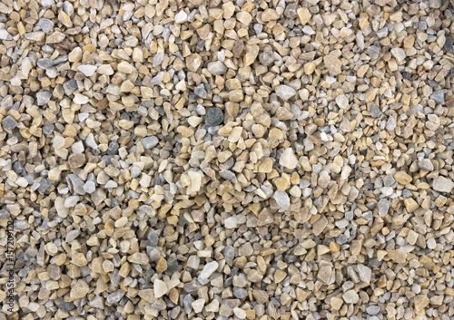 Texture, pattern, background. marble chips for landscaping pebbles samples