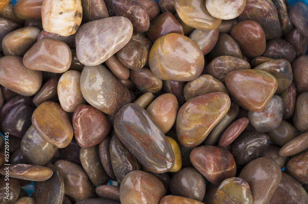 Marble, granite pebbles for landscape design and home decoration, texture Marble, granite pebbles for landscape design and home decoration, texture