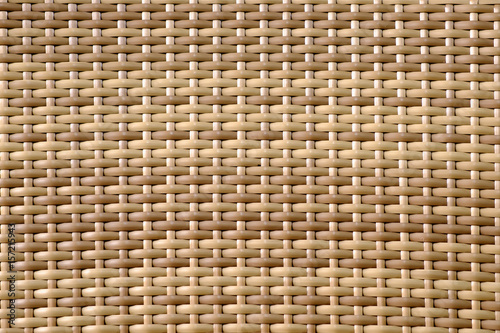 close up of rattan pattern background texture photo