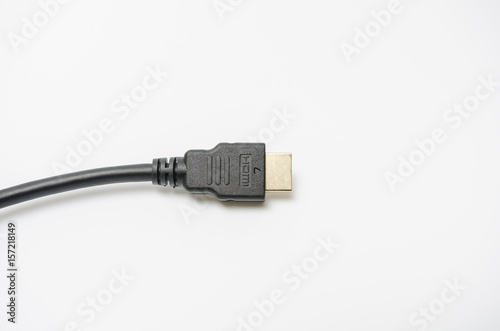 HDMI Cable on white background 