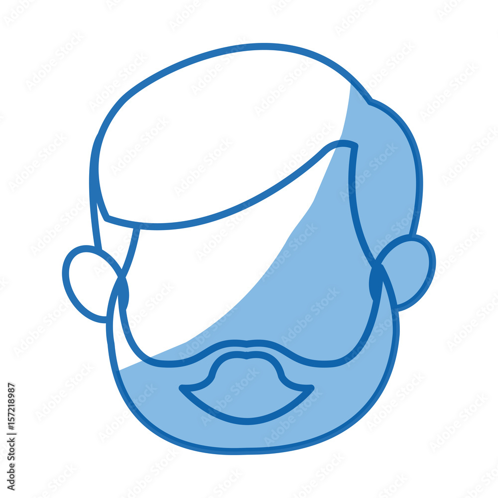 head face man father people image vector illustration head face man father people image vector illustration